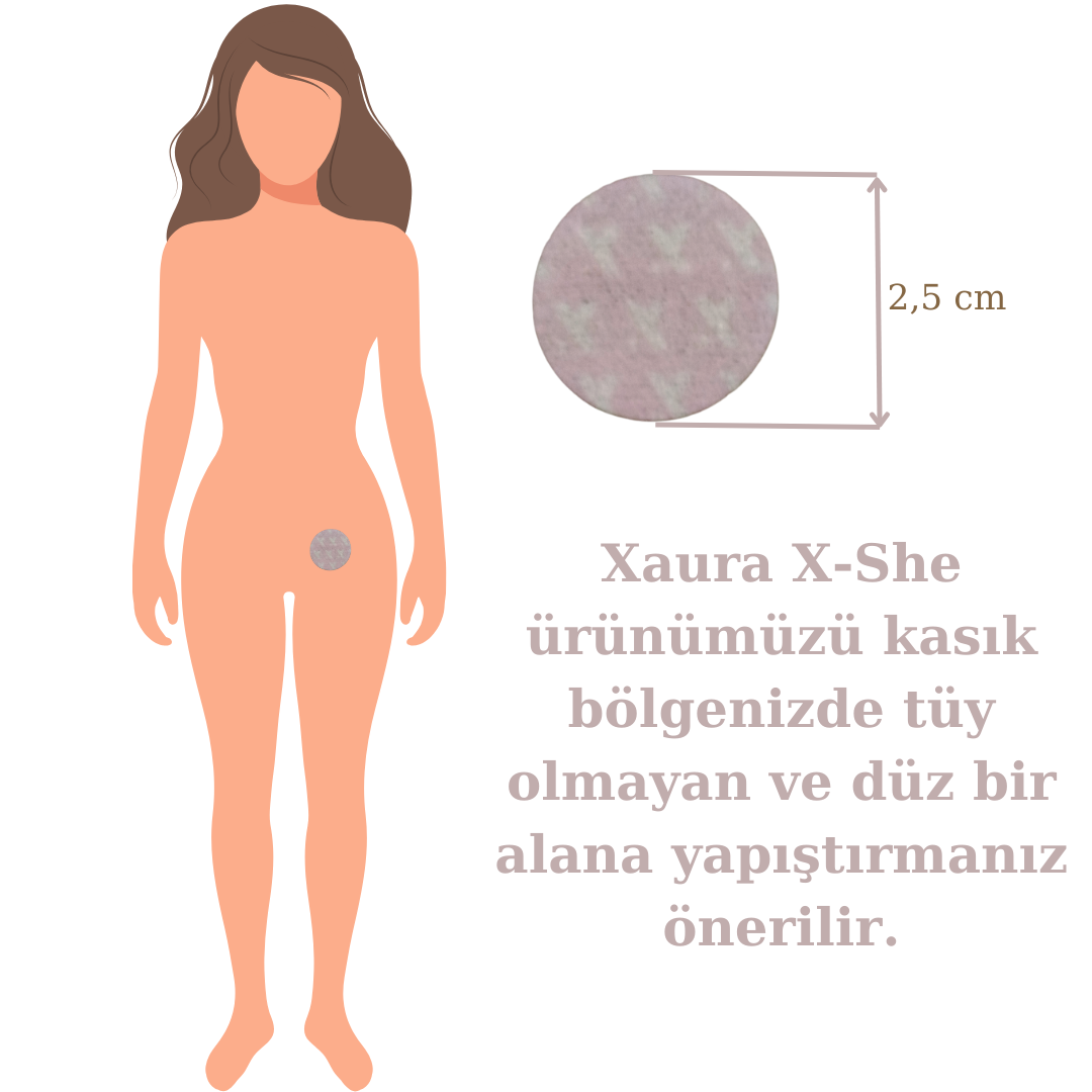 Xaura X-She Hormon Dengesini Sağlayan Transdermal Bant