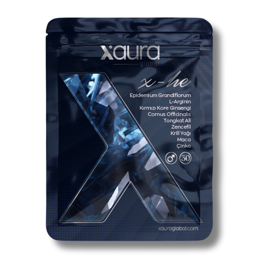 Xaura X-He Erkekler İçin Doğal Enerji ve Güç Artırıcı Transdermal Bant