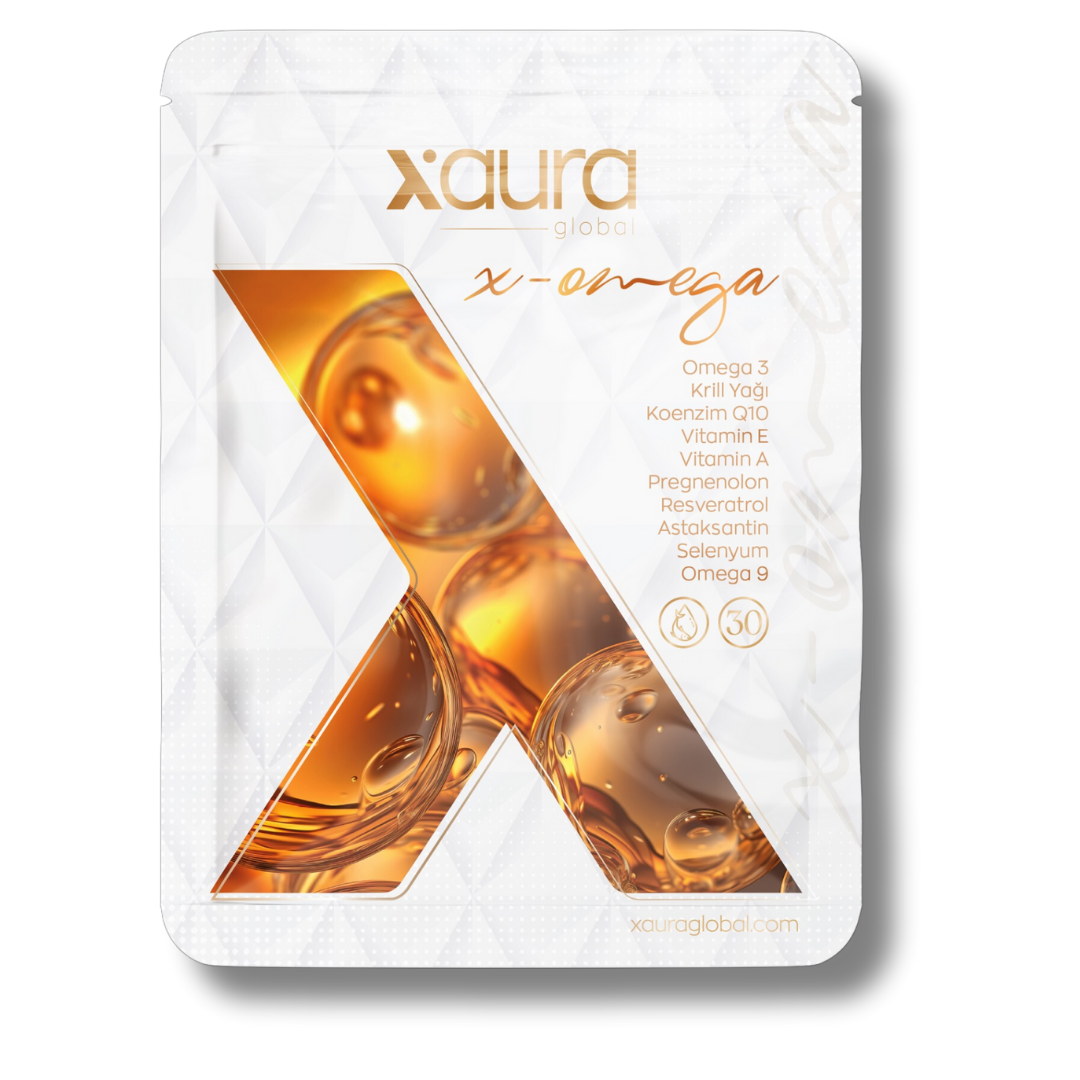 Xaura X-Omega Gelişmiş Omega 3 ve Vitamin Transdermal Bant